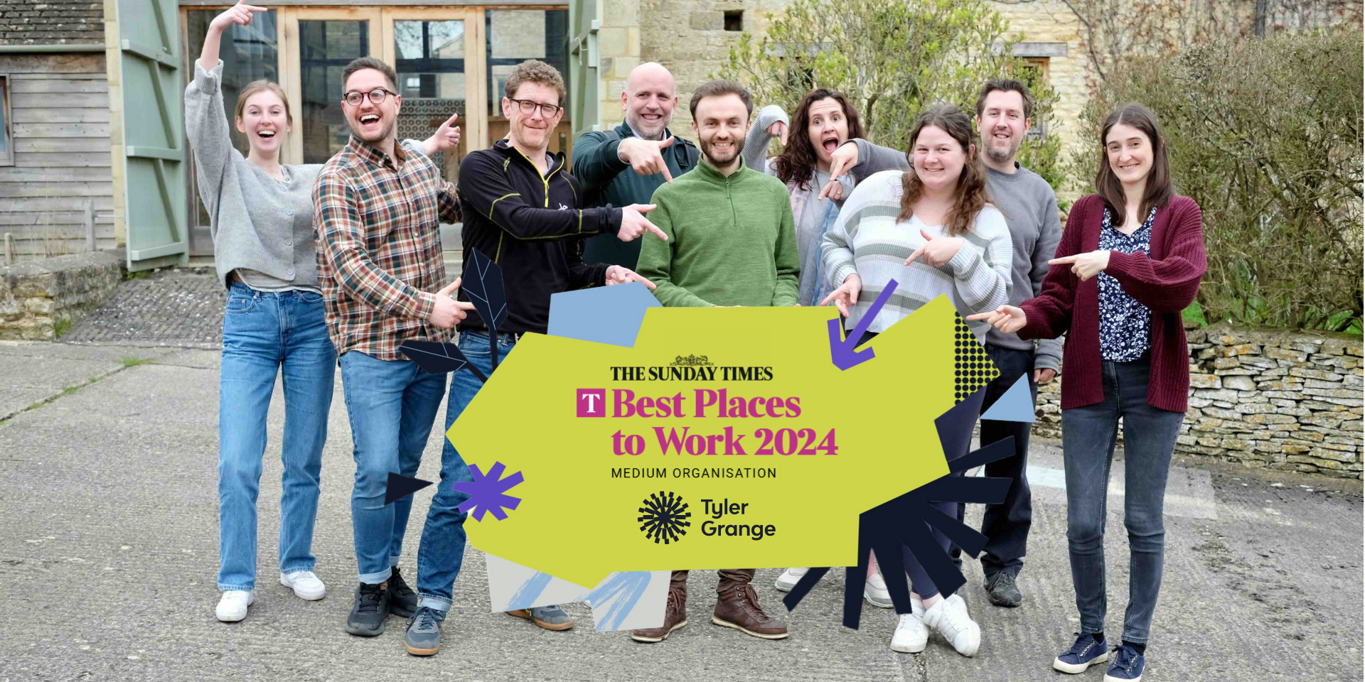 The Sunday Times Best Places to Work 2024 – almost not featuring Tyler Grange